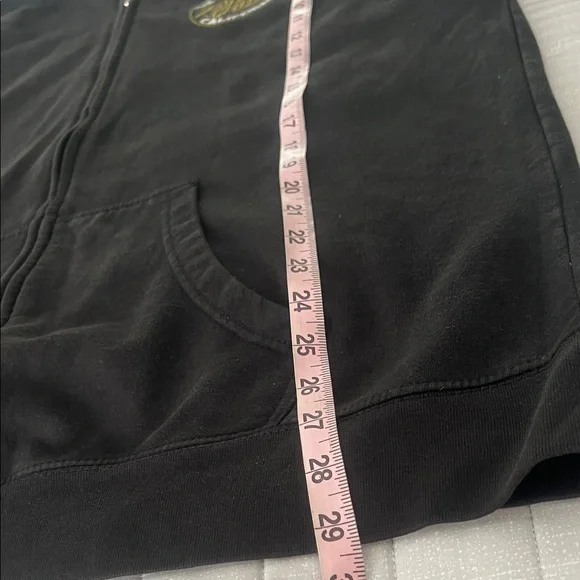 The original Santa Cruz California,women’s,Black Jacket with Gold Logo Size 2XL - Picture 16 of 17